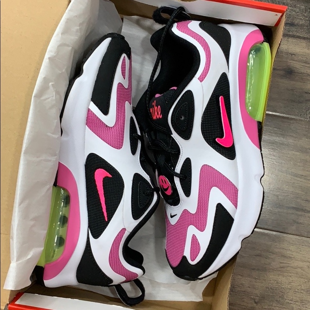 NIKE W AIR MAX 200 black/hyper pink - Picture 7 of 16